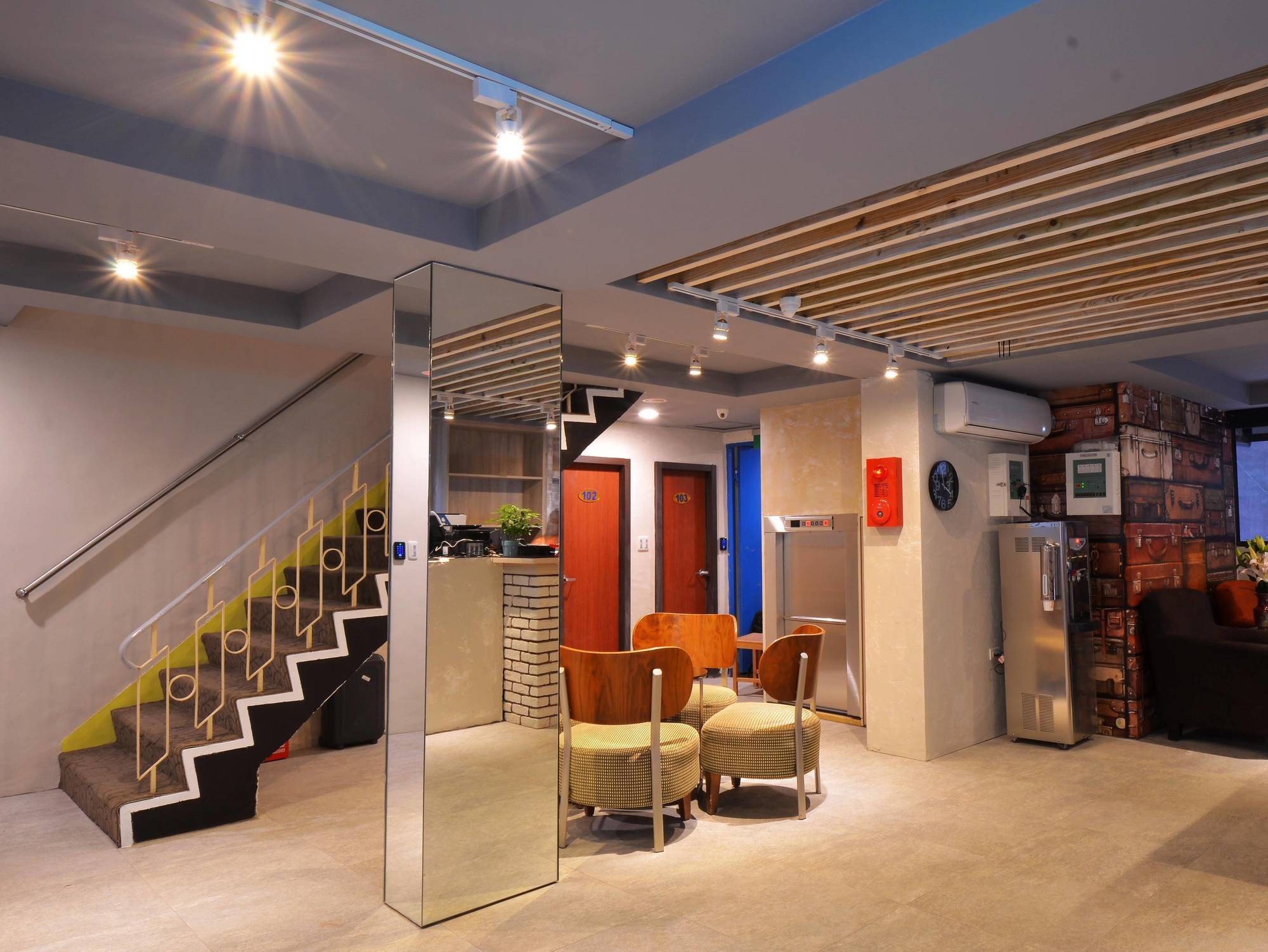 Galaxy Mini Inn Taipei Exterior foto